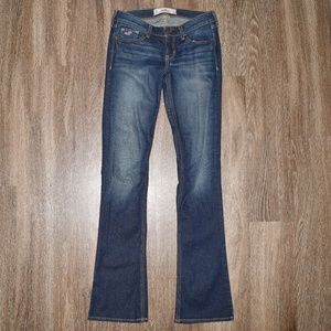 Like New Hollister Low Rise Stretch Jeans Pants 25